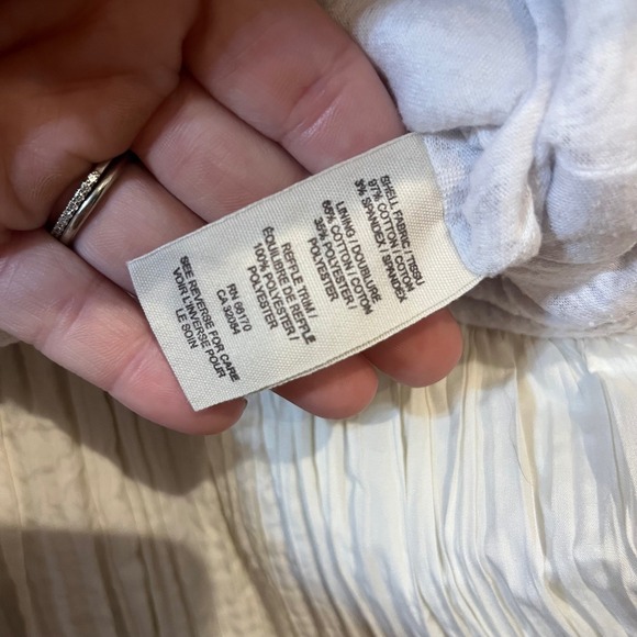 Free People Cream Ruffled Jacket - Picture 5 of 6